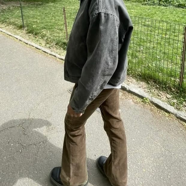 이지 시즌 6 granite canvas work 캔버스 워크 자켓 M