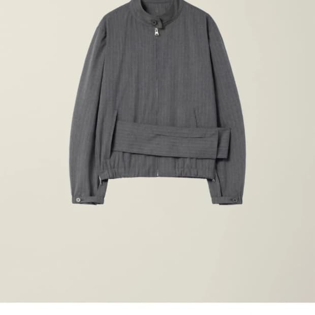 이이 누마레 스트라이프 자켓 (m)