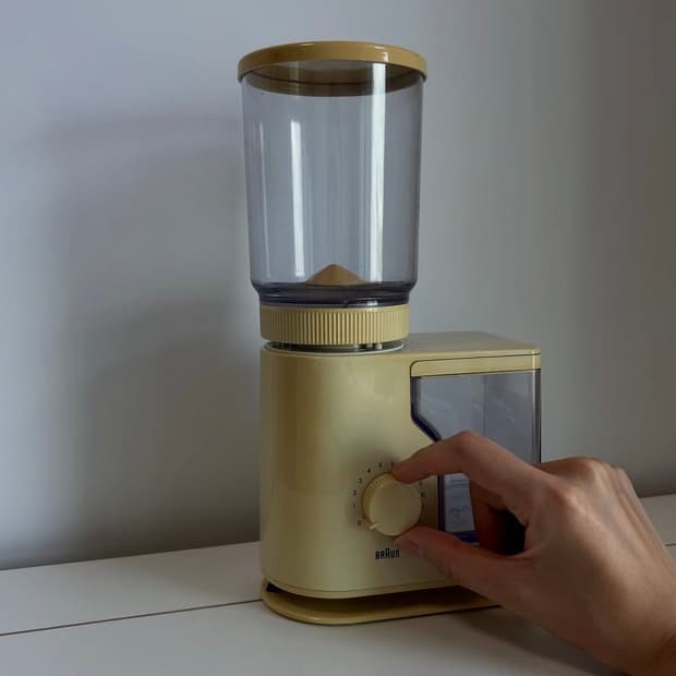 Braun Aromatic KMM 20 빈티지 커피 그라인더