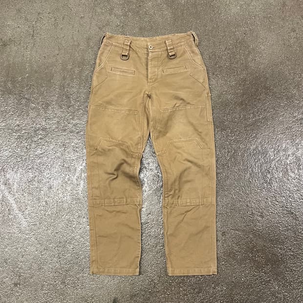 빈티지 덕캔버스 더블니 워크 팬츠 (32“)