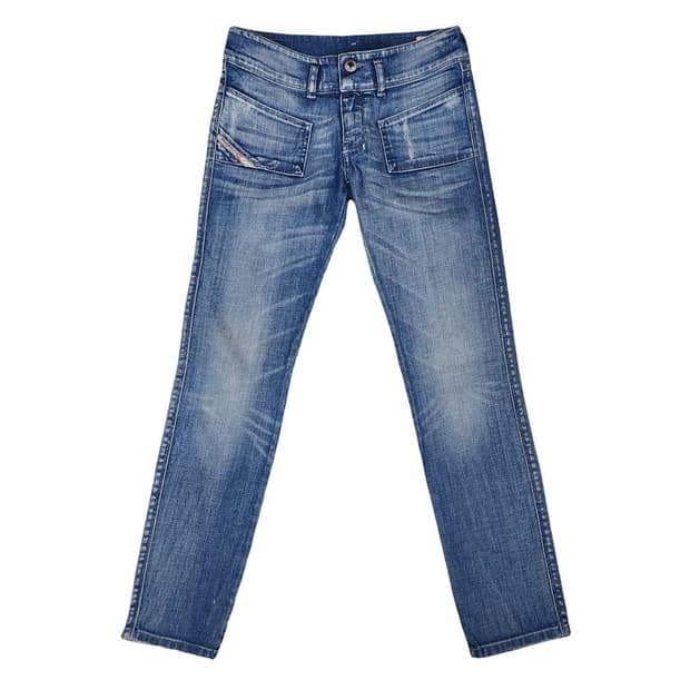 DIESEL HUSHY 스트레이트핏 청바지 Women W 25 L 32