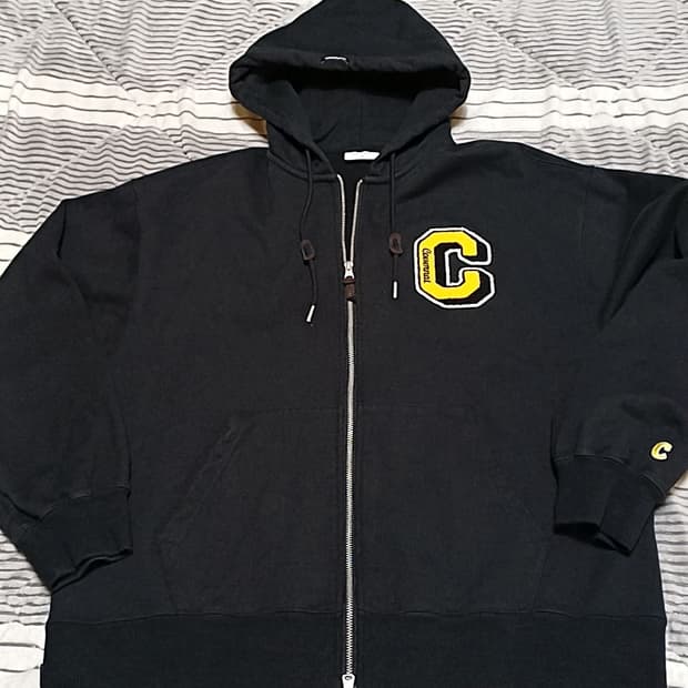 커버낫 오버핏 헤비웨이트 후드집업 XL 가슴64 기장72