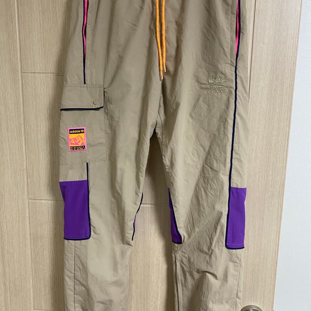 아디다스 아디플로어 우븐 트랙팬츠 L