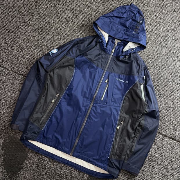 머렐 블루 나일론 메탈 마운틴 자켓 3770