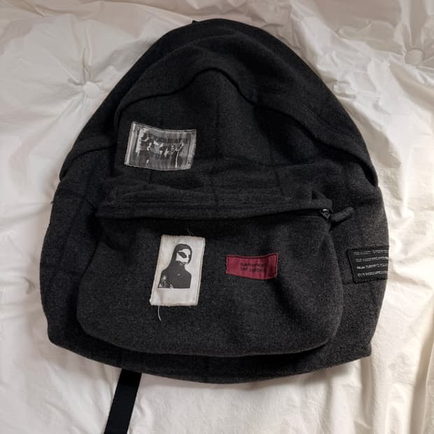 라프시몬스 x 이스트팩 08 패치 백팩