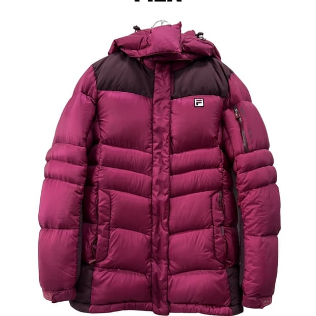 휠라 우먼스 패딩 점퍼