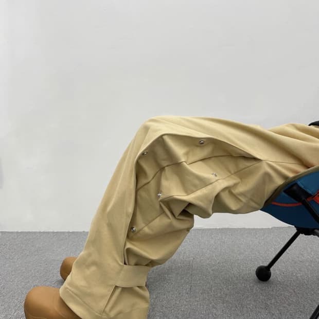 논노드 플렉시블 팬츠 베이지 1사이즈 결제창