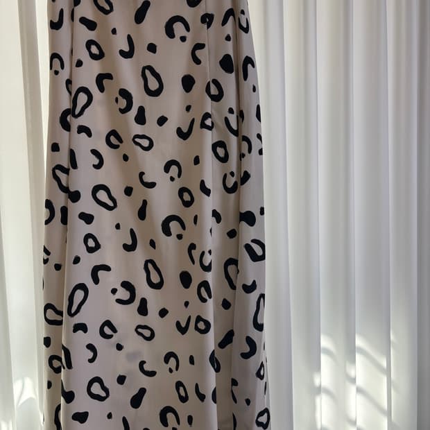 프로스트제이 레오파드 스커트