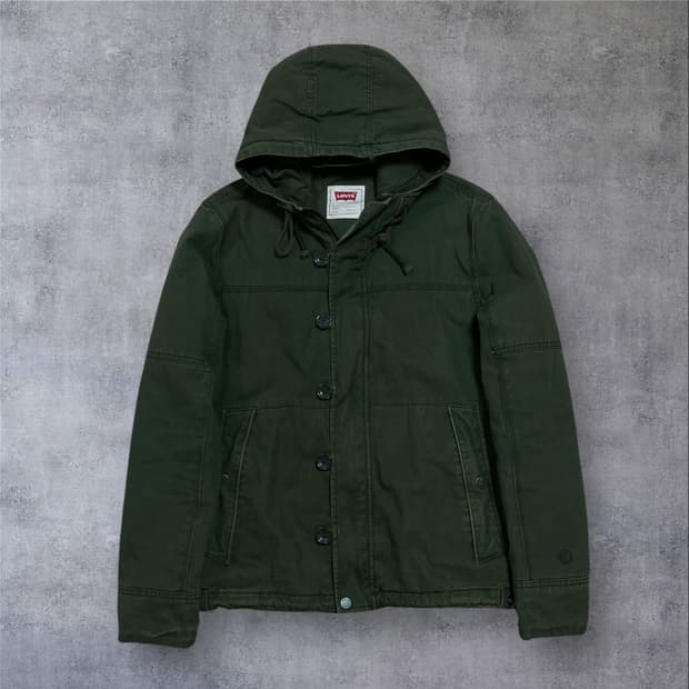 리바이스 프랑스 해군 N-1 카키 덱 자켓