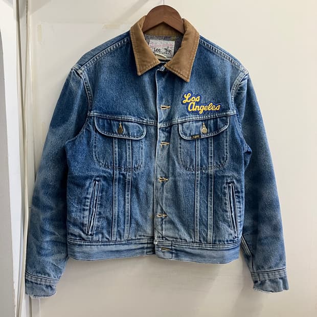 N240 lee 리 스톰라이더 데님 청자켓