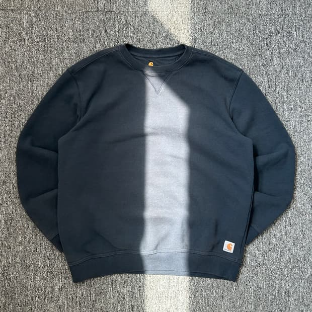 칼하트 미드웨이트 네이비 스웻셔츠