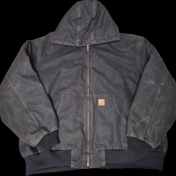 [2XL] 칼하트 j130 blk 블랙 덕 액티브 자켓