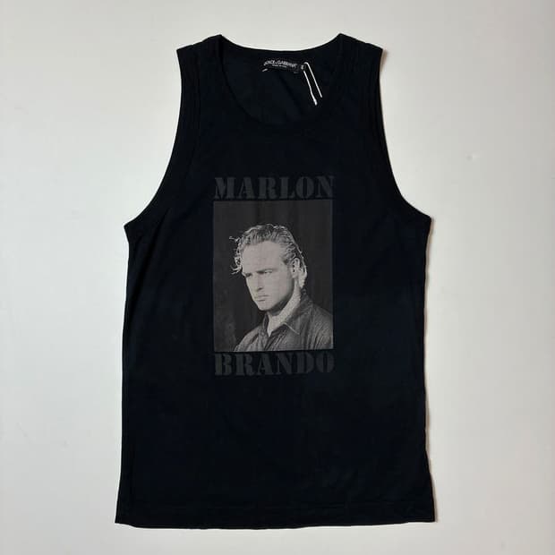 돌체앤가바나 말론 브란도 그래픽 나시 PN9577