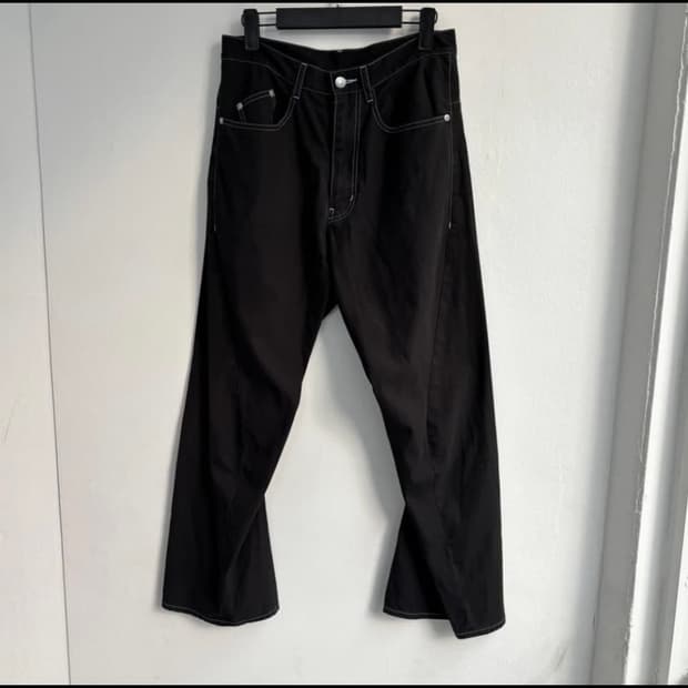 네버포겟 nvrfrgt 3d 트위스트 팬츠 2 size