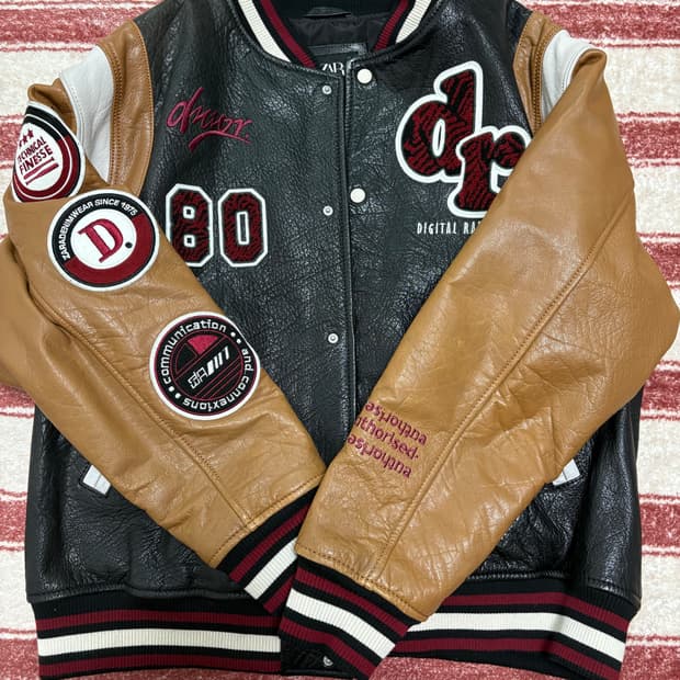 자라 버팔로바시티 자켓