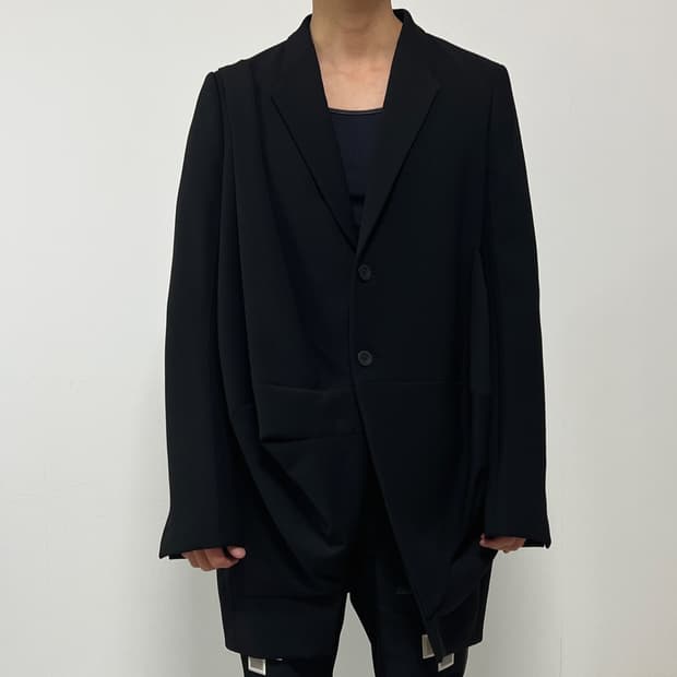 릭오웬스 16FW "MASTODON" 런웨이 컬렉션 Orchid 코트