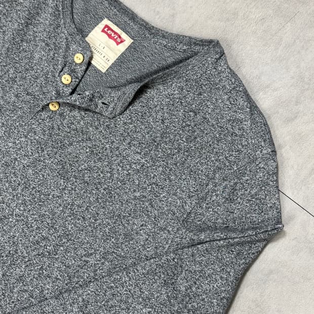 리바이스 빈티지 헨리넥 슬리브 L