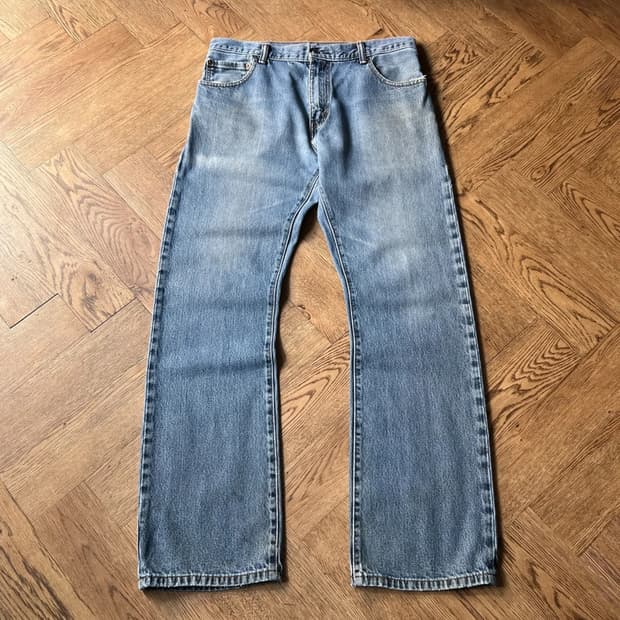 [34]리바이스 517 미디엄블루 플레어진 F9