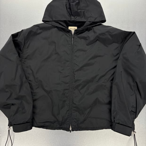 6th 피어오브갓 나일로 풀집업 자켓 블랙