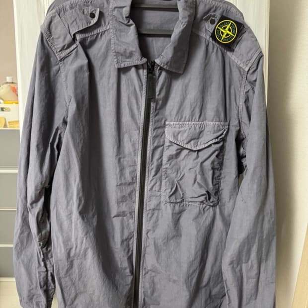 스톤아일랜드 올드이펙트 오버셔츠 XL 백화점판