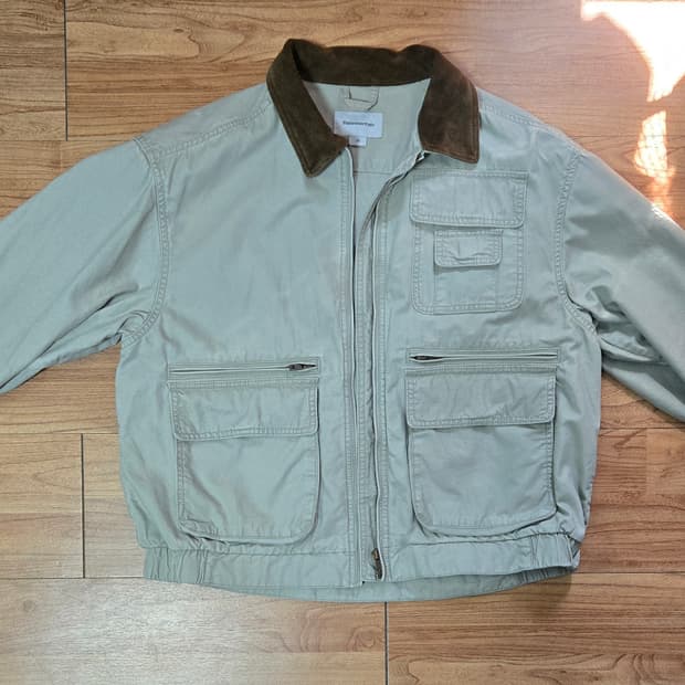 디스이즈네버댓 Utility Field Jacket Stone