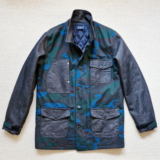 디자인웍스 카모 필드 자켓