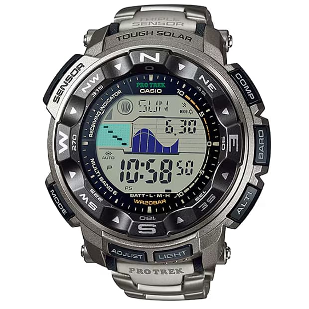 카시오 CASIO PROTREK PRW-2500T-7CR(미사용)