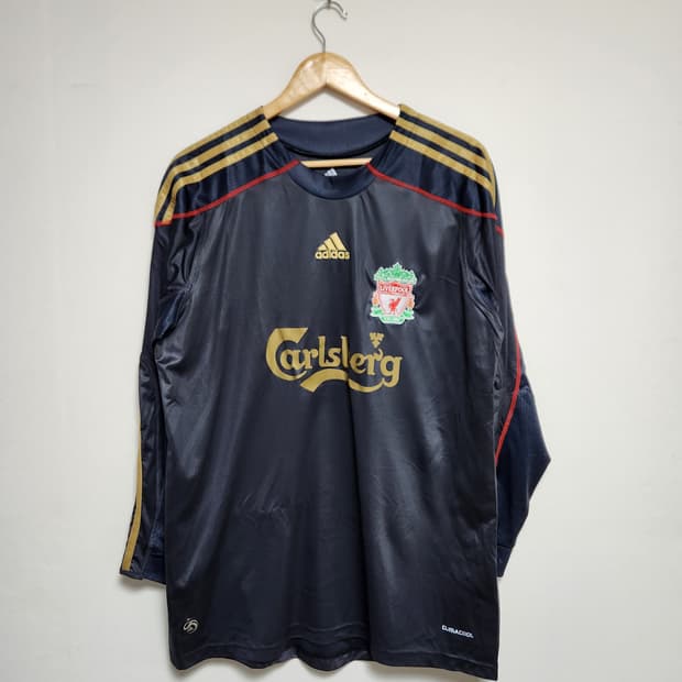 리버풀 09-10 어웨이 축구 유니폼 L
