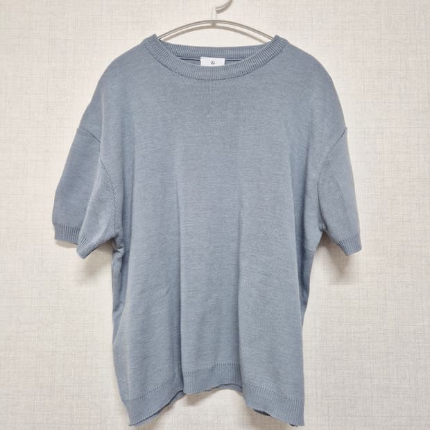 반팔 니트 티셔츠