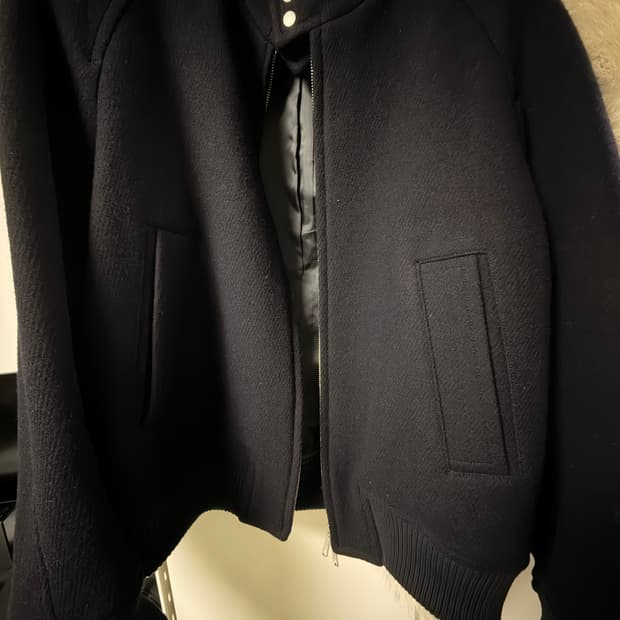 애프터프레이 리가즈 해링턴 블루종 네이비 L