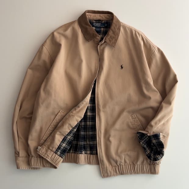 폴로 랄프로렌 코듀로이 카라 코튼 자켓 XL