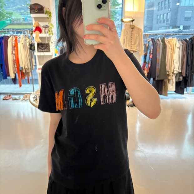 MSGM Beaded T-shirt
