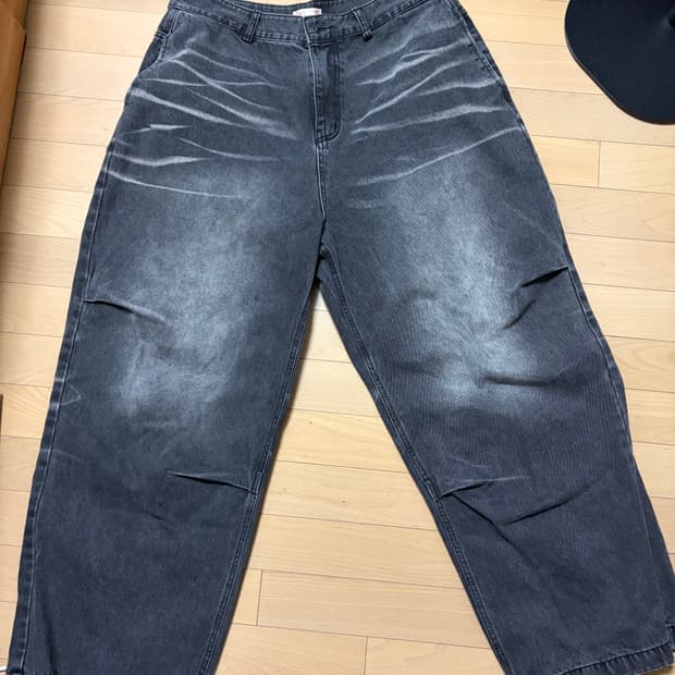 Etce 배기 팬츠블랙