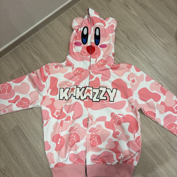 카카지 후드집업 별의커비