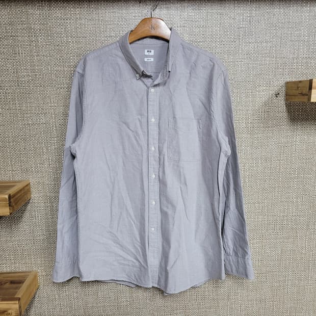 XL 105사이즈 유니클로 옥스포드 셔츠 