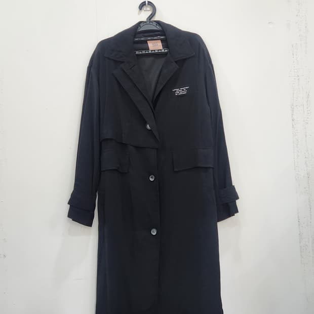 쥬시쥬디 블랙 롱 코트 여성 XXS