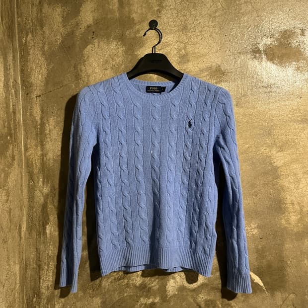 폴로랄프로렌 케이블 니트