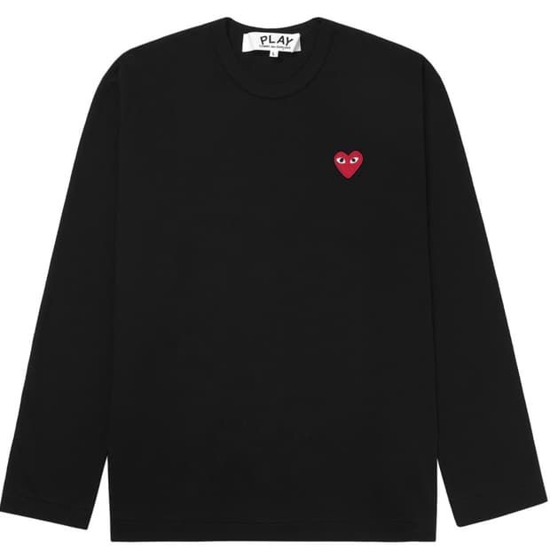 꼼데가르송 롱슬리브 맨투맨