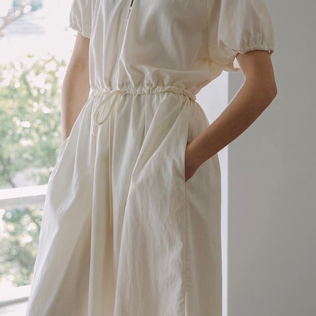 라미네즈 래글런 롱 드레스