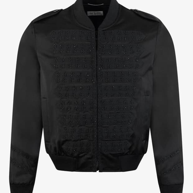 생로랑 20ss 나폴레옹 봄버 자켓