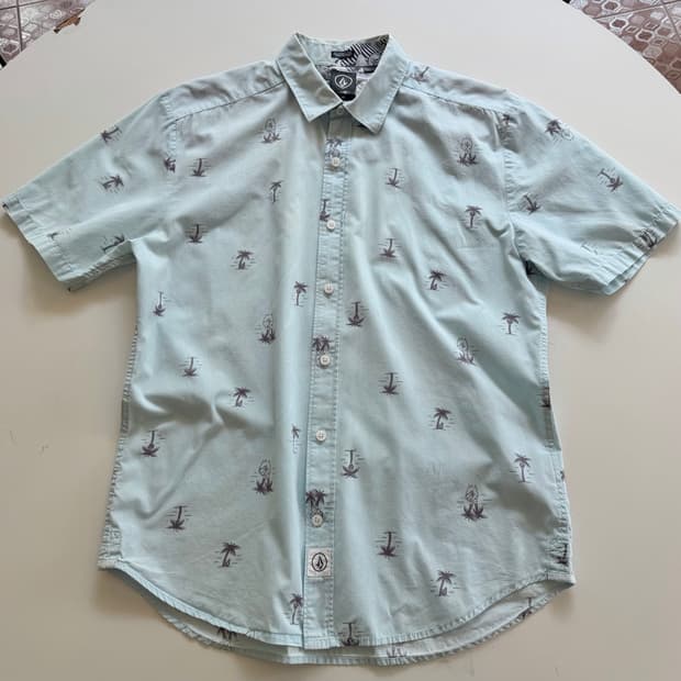 volcom 볼컴 하와이안 셔츠