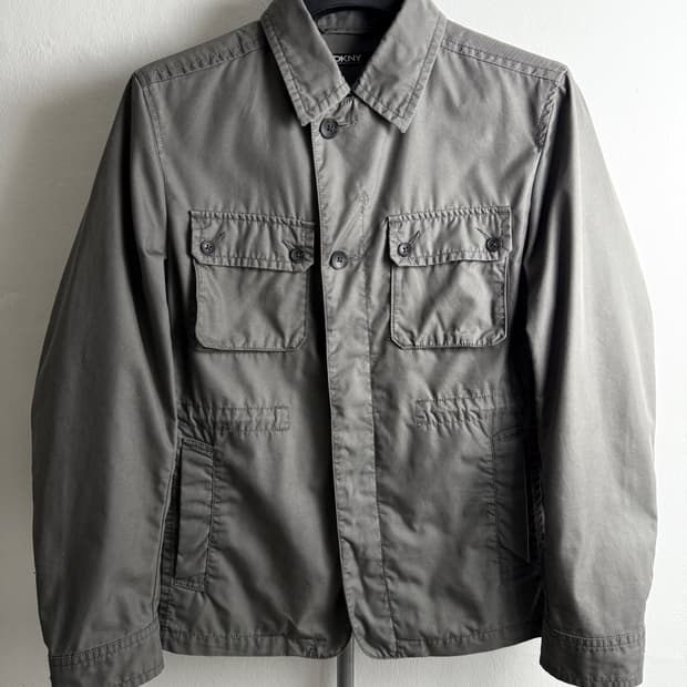 DKNY Cotton Utility Jacket