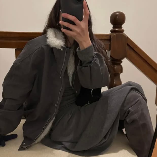 메이비베이비 Tao Jumper 점퍼 다크그레이