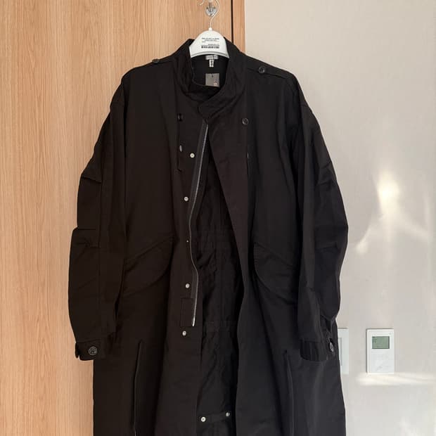 올리브드랩서비스 피어리스 파카 블랙 S 새상품