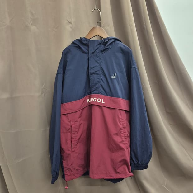 캉골 아노락 후드 자켓 XL