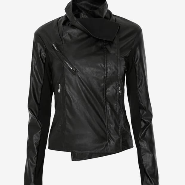 플레어업 바이커 레더자켓