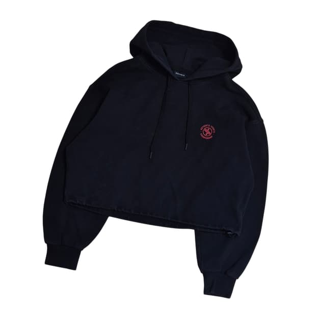 젝시믹스 크롭 후드티