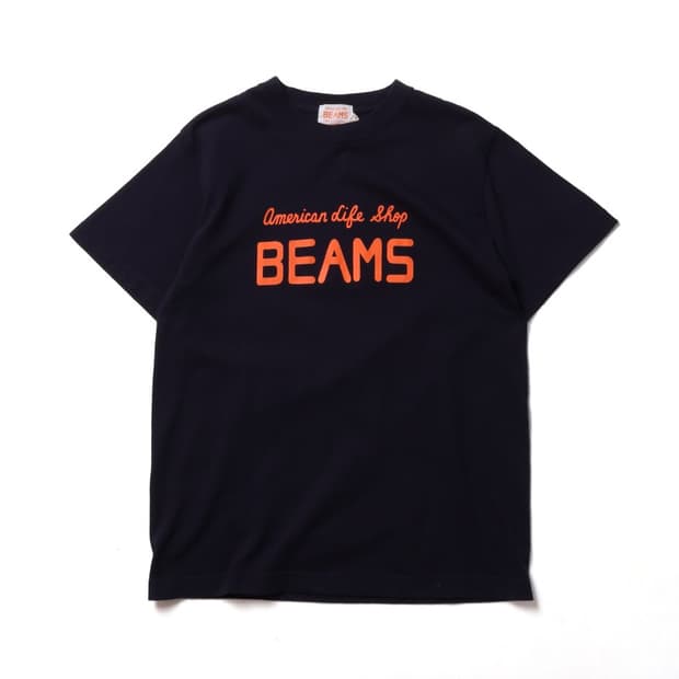 빔즈 BEAMS Logo Printing T-shirt 