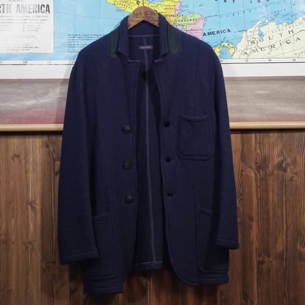 Blue Blue 일본 울 자켓