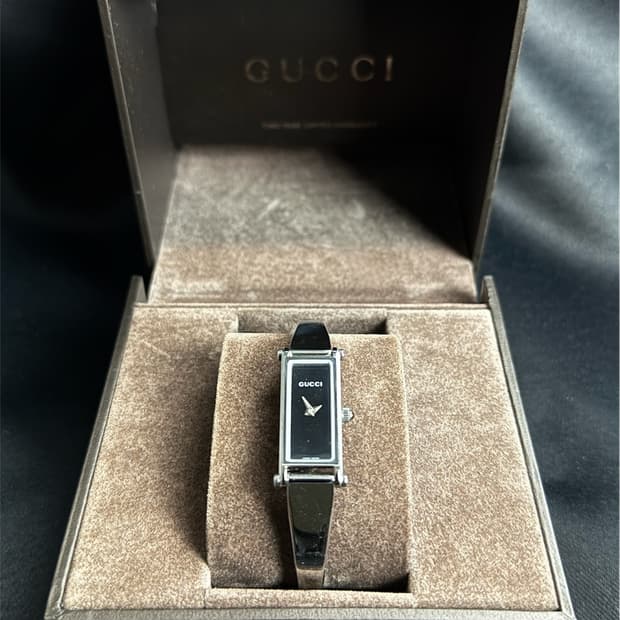 구찌 클래식 빈티지 여성 시계 1500L 뱅글